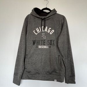 Fanatics M Chicago White Sox Baseball Hoodie Grey/Black Unisex Pocket Sports